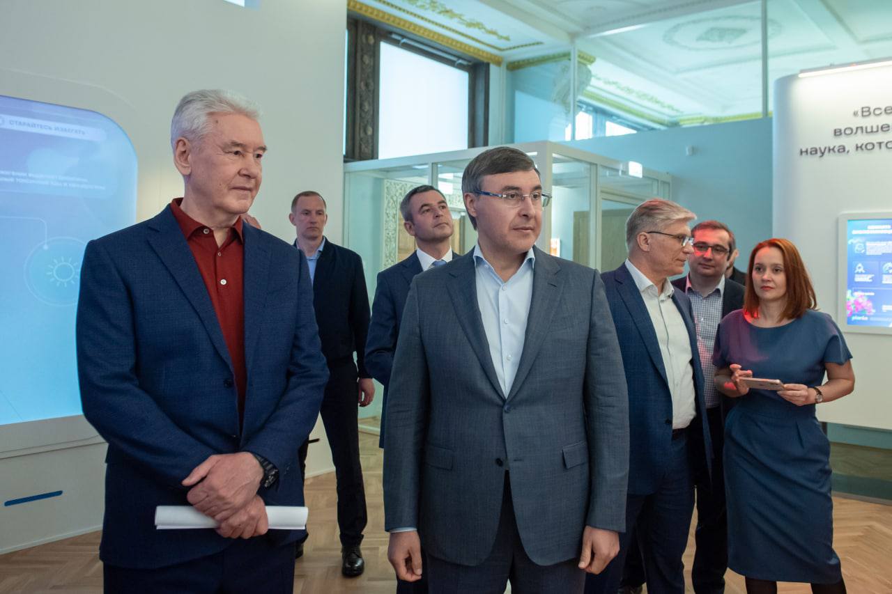 Валерий Фальков и Сергей Собянин открыли музей «Биотех» на ВДНХ