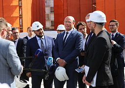 Дмитрий Чернышенко оценил ход строительства кампуса мирового уровня Новосибирского государственного университета
