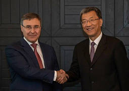 Валерий Фальков провел встречу с Министром образования Китайской Народной Республики Хуай Цзиньпэном