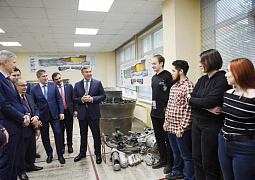 Валерий Фальков встретился со студентами передовой инженерной школы в Перми 
