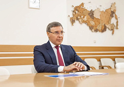 Валерий Фальков провел рабочую встречу с губернатором Иркутской области Игорем Кобзевым