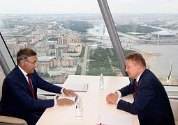 Валерий Фальков и Алексей Миллер обсудили развитие взаимодействия «Газпрома» с российскими вузами 